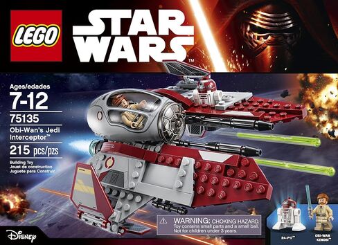 LEGO STAR WARS OBI-Wan's Jedi Interceptor 75135 Building Kit (215 Piece) in Saudi Arabia