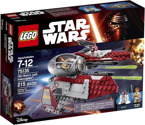 LEGO STAR WARS OBI-Wan's Jedi Interceptor 75135 Building Kit (215 Piece) in Saudi Arabia