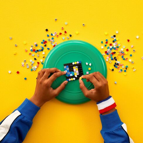 LEGO DOTS Extra DOTS Series 7 – Sport 41958 DIY Decoration Building Toy Set for Girls, Boys, and Kids Ages 6+; Accessories Kit to Customize Crafts (115 Pieces) in Kuwait