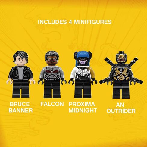 LEGO Marvel Super Heroes Avengers: Infinity War The Hulkbuster Smash-Up 76104 Building Kit features Proxima Midnight, Outrider, and Bruce Banner figures (375 Pieces) (Discontinued by Manufacturer) in Saudi Arabia