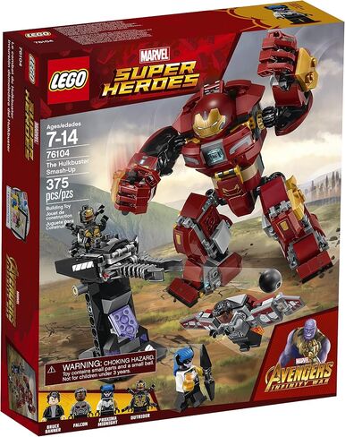 LEGO Marvel Super Heroes Avengers: Infinity War The Hulkbuster Smash-Up 76104 Building Kit features Proxima Midnight, Outrider, and Bruce Banner figures (375 Pieces) (Discontinued by Manufacturer) in Saudi Arabia