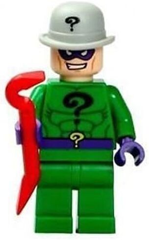 LEGO DC Comics Super Heores Minifigure The Riddler with Crowbar in Saudi Arabia