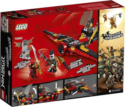 مجموعة البناء LEGO NINJAGO Masters of Spinjitzu: Destiny’s Wing 70650 (181 قطعة) (أوقفت الشركة المصنعة إنتاجها) in Saudi Arabia