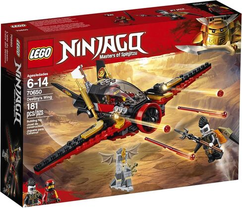 مجموعة البناء LEGO NINJAGO Masters of Spinjitzu: Destiny’s Wing 70650 (181 قطعة) (أوقفت الشركة المصنعة إنتاجها) in Saudi Arabia