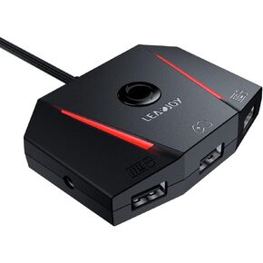 leadjoy GameSir VX2 AimBox Game Console Keyboard and Mouse Adapter Wired Connection Converter Compatible with Nintendo Switch/Xbox Series X, Xbox One, PS4, PS5, with 3.5mm Audio in Saudi Arabia