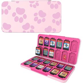 HEIYING Game Card Case Compatible with NINTENDO SWITCH 2 / Micro SD Cards | Portable Game Card Holder, Hard ABS Shell with Soft Silicone Lining, Dedicated Card Slots,Magnetic Closure for Easy Access in Saudi Arabia