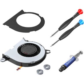 ElecGear Replacement Internal Cooling Fan compatible with Nintendo Switch - CPU Heatsink Cooler, Thermal Compound Paste, Y00 Triwing and PH00 Phillips Screwdriver, Spudger, Wipes Repair Tool Kit in Saudi Arabia