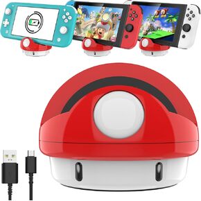 محطة إرساء HEIYING Switch لجهاز Nintendo Switch/Switch Lite/Switch OLED، حامل شحن محمول بمنفذ C من النوع C، بديل متوافق مع محطة Nintendo Switch Dock الرسمية