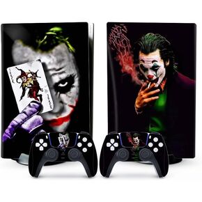 XSUID PS5 Skin - Disc Edition Anime Console and Controller Accessories Cover Skins PS5 Controller Skin Gift Skins for Console Full Set Green in Saudi Arabia