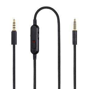 G Pro X Cord, Detachable Gaming Headset Cable for Logitech G Pro / G433 | G233 Wire - 3.5mm(1/8") Nylon Braided with Inline Mute Switch and Volume Controller, 6ft Long in Saudi Arabia
