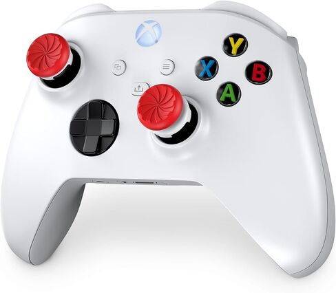 KontrolFreek FPS Freek Inferno لوحدة تحكم Xbox One وXbox Series X | عصا التحكم للأداء | 1 شاهقة، 1 متوسطة الارتفاع | احمر ابيض in Kuwait