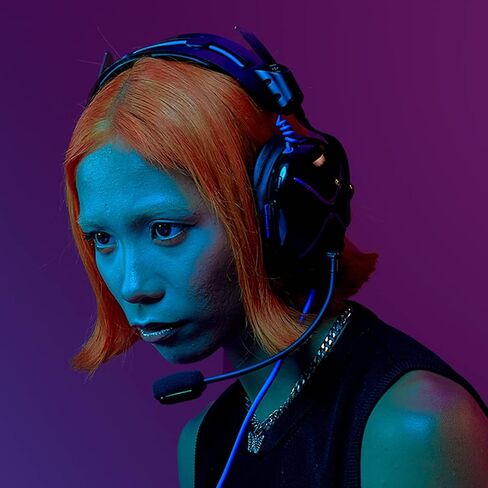 سماعة الألعاب PDP Victrix Pro AF Premium السلكية للرياضات الإلكترونية لجهاز Playstation 5 - ميكروفون بذراع قابل للإزالة PS4/PS5/PC (أسود/أرجواني) in Saudi Arabia