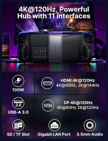 JSAUX ModCase for Steam Deck/Steam Deck OLED, PC0104 Modular Valve Steam Deck Case Include Protective Case, Face Cover, Cooling Fan, Metal Bracket and Strap - Cooler Set | Steam Deck Modular Case Include Detachable Front Shell, Protective Shell, Cooling F in Kuwait