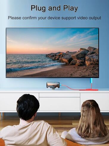 USB C to HDMI Adapter Cable Compatible with Nintendo Switch, Type-C to HDMI Conversion Cable Replaces The Switch Docking Station for TV Projection Screen, Nintendo Switch OLED Dock in Kuwait