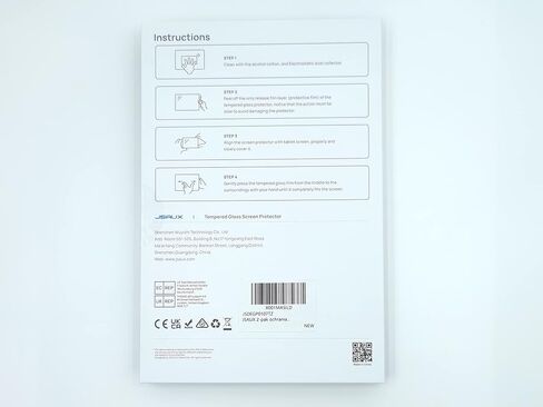 JSAUX 2-Pack واقي شاشة Steam Deck، واقي زجاجي فائق الدقة 9H صلابة سهل التركيب مع إطار توجيهي مقاوم للخدش من الزجاج المقسى لسطح البخار، يأتي مع مجموعة أدوات in Saudi Arabia