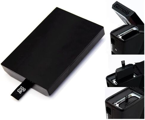 HWAYO 120GB 120G Internal HDD Hard Drive Disk for Xbox 360 Slim Xbox E Games in Kuwait