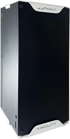 حامل معدني مثبت على الحائط ViMount متوافق مع حامل الحائط XBOX Series X (أسود) in Kuwait