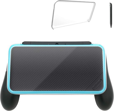 [Updated]Hand Grip Compatible with Nintendo 2DS XL with 1 Stylus and 1 Clear Case Compatible with Nintendo 2DS XL in Saudi Arabia