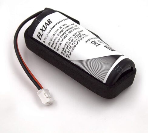 elxjar (2-Pack) 3.7V 1380mAh Extended LIS1441, LIP1450 Battery Replacement for Sony PS3 Playstation 3 Move Motion Controller CECH-ZCM1E, CECH-ZCM1U in Saudi Arabia