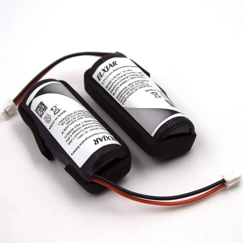 elxjar (2-Pack) 3.7V 1380mAh Extended LIS1441, LIP1450 Battery Replacement for Sony PS3 Playstation 3 Move Motion Controller CECH-ZCM1E, CECH-ZCM1U in Saudi Arabia