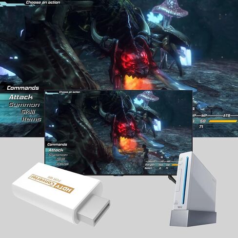 IQIKU HDMI Adapter for WII with HDMI Cable in Saudi Arabia