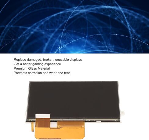 شاشة LCD لوحدة التحكم في الألعاب Zunate، جزء بديل للشاشة لـ PSP، واجهة دقيقة ملحقات وحدة التحكم في الألعاب مصنوعة من مادة زجاجية ممتازة لـ PSP 3000 3001 3002 3003 3004 3008 3010 in Kuwait