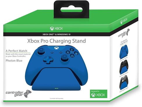 Controller Gear Pulse Red Universal Xbox Pro Charging Stand with 1100 Mah Rechargeable Battery, Charging Station for Xbox Series X|S and Xbox One in Kuwait