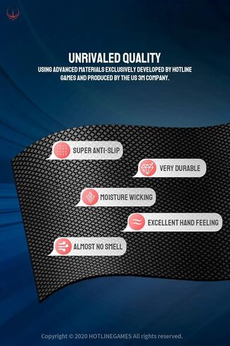 HOTLINEGAMES Controller Grips Compatible with PS5 Dualsense Edge, PlayStation 5 Controller Accessories, Skin Kit, Anti-Slip Grip Tape, Sweat-Absorbent, Easy to Apply (Handle Grips+Buttons+Triggers) in Kuwait