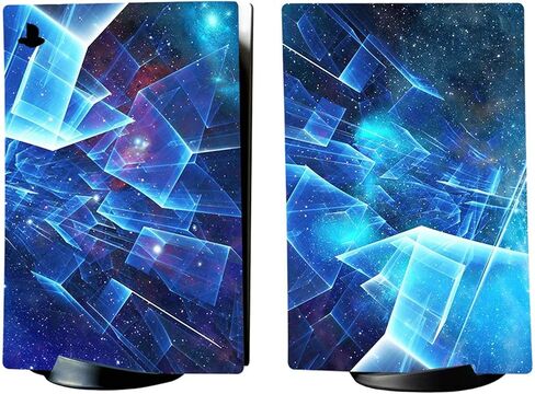 PlayVital Cherry Blossoms Petals Full Set Skin Decal for ps5 Console Digital Edition, Sticker Vinyl Decal Cover for ps5 Controller & Charging Station & Headset & Media Remote in Kuwait