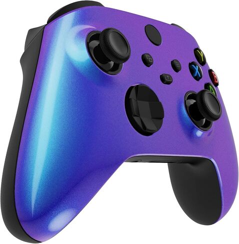 غلاف أمامي مغناطيسي بديل FaceMag باللون الأخضر النيون من eXtremeRate لوحدة تحكم Xbox Series X & S، حلقة مميزة لغطاء لوحة الواجهة DIY لوحدة تحكم Xbox Core موديل 1914 - وحدة التحكم غير متضمنة in Saudi Arabia