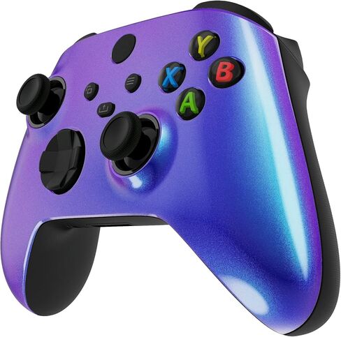 غلاف أمامي مغناطيسي بديل FaceMag باللون الأخضر النيون من eXtremeRate لوحدة تحكم Xbox Series X & S، حلقة مميزة لغطاء لوحة الواجهة DIY لوحدة تحكم Xbox Core موديل 1914 - وحدة التحكم غير متضمنة in Saudi Arabia