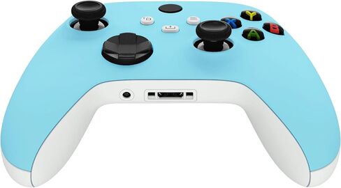 eXtremeRate Gradient Blue Violet Replacement Front Housing Shell for Xbox Series X Controller, Soft Touch Custom Cover Faceplate for Xbox Series S Controller - Controller NOT Included in Saudi Arabia