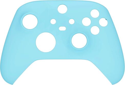 eXtremeRate Gradient Blue Violet Replacement Front Housing Shell for Xbox Series X Controller, Soft Touch Custom Cover Faceplate for Xbox Series S Controller - Controller NOT Included in Saudi Arabia