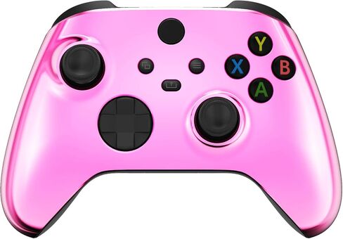 eXtremeRate Tri-Color Gradient Shell for Xbox Core Wireless Controller - Revamp Your Gaming Gear - Black Gold Silver Acessories Cover Faceplate for Xbox Series X & S Control[Controller NOT Included] in Saudi Arabia