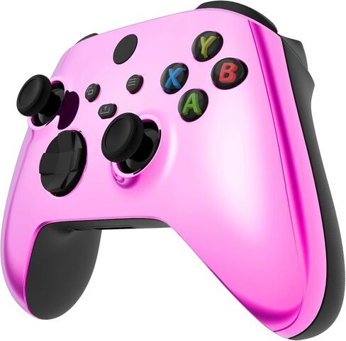 eXtremeRate Tri-Color Gradient Shell for Xbox Core Wireless Controller - Revamp Your Gaming Gear - Black Gold Silver Acessories Cover Faceplate for Xbox Series X & S Control[Controller NOT Included] in Saudi Arabia