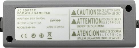 OSTENT EU Type Home Wall Charger AC Adapter Power Supply for Nintendo Wii U Gamepad in Kuwait