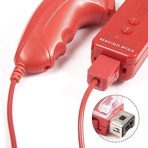 4 قطع من وحدة تحكم Wii Nunchuck، وحدات تحكم MODESLAB Nunchuk بديلة لوحدة تحكم لوحة التحكم عن بعد لوحدة تحكم Wii Wii U in Saudi Arabia
