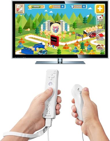 4 قطع من وحدة تحكم Wii Nunchuck، وحدات تحكم MODESLAB Nunchuk بديلة لوحدة تحكم لوحة التحكم عن بعد لوحدة تحكم Wii Wii U in Saudi Arabia