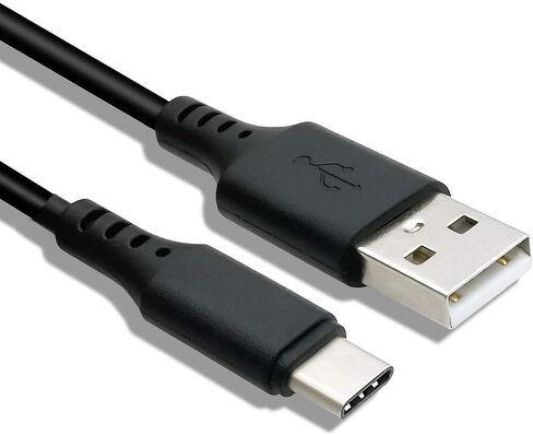 كابل شحن USB من النوع C بديل سلك إمداد الطاقة متوافق مع نينتندو سويتش Samsung Galaxy S9 S8 Note 8 MacBook LG V20 V30 OnePlus 5 3T وأجهزة USB الأخرى من النوع C (1.8 متر/أسود) in Saudi Arabia