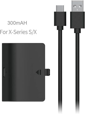 1 Pack Rechargeable Battery Pack for X-Series S/X Controller, Battery Pack with USB Charging Cable and LED Indicator in Kuwait
