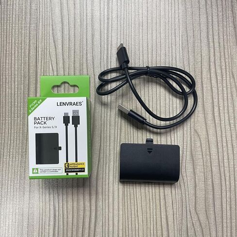 1 Pack Rechargeable Battery Pack for X-Series S/X Controller, Battery Pack with USB Charging Cable and LED Indicator in Kuwait
