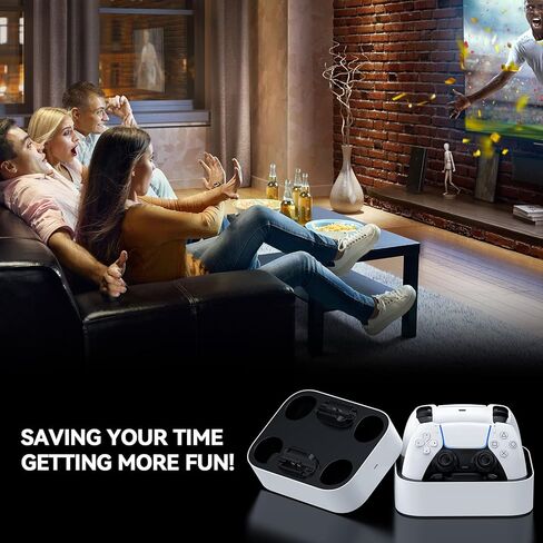 LVFAN PS5 Edge Controller Charger Station, PS5 Controller Accessories Charging Station, PS5 Controller Charger for Playstation 5 Controller / PS5 Edge Controller in Kuwait