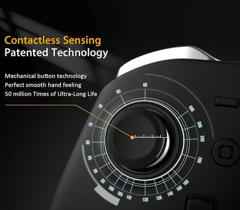 GuliKit (وحدة التحكم اللاسلكية No Stick Drift KingKong 2 Pro لجهاز نينتندو سويتش، أول وحدة تحكم بلوتوث مع عصا التحكم المستشعرة لتأثير القاعة، بدون منطقة ميتة، ألعاب الطيار الآلي، تحسس الحركة [أبيض] in Kuwait