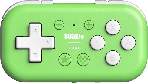 Nargos 8Bitdo Zero 2 Bluetooth Key Chain Sized Mini Controller for Nintendo Switch 1/2, Windows and Android (Turquoise Edition) in Kuwait