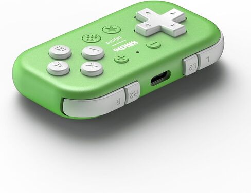 Nargos 8Bitdo Zero 2 Bluetooth Key Chain Sized Mini Controller for Nintendo Switch 1/2, Windows and Android (Turquoise Edition) in Kuwait
