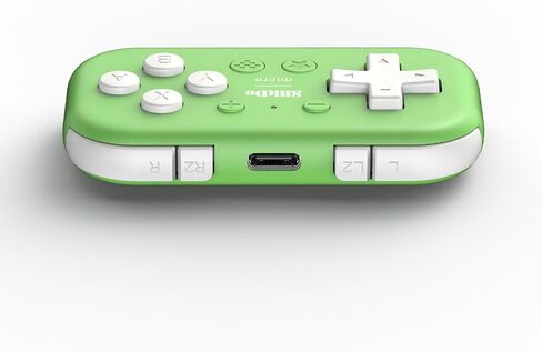 Nargos 8Bitdo Zero 2 Bluetooth Key Chain Sized Mini Controller for Nintendo Switch 1/2, Windows and Android (Turquoise Edition) in Kuwait
