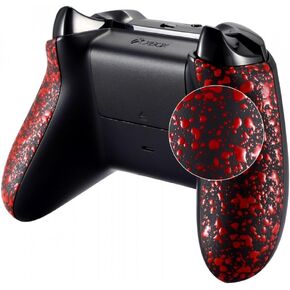مقابض جانبية مريحة للغاية وغير قابلة للانزلاق ومقابض للألواح الخلفية لجهاز تحكم Xbox One X وOne S - أبيض محكم in Kuwait