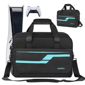 Deegotech Travel Carrying Case Compatible with PS5, Portable Protective Storage Bag for PlayStation5 Console Multiple Pockets for PS5 Disc/Controller/Game Cards & Accessories Tech Gifts for Men in Kuwait