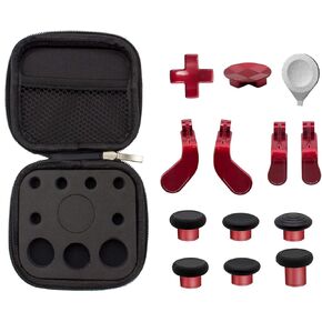 E-MOD GAMING 13 in 1 Metal Thumbsticks, D-Pads and Paddles with Tools for Elite Series 2 Controller Xbox One - Black in Saudi Arabia