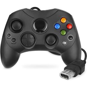 Yioone Controller Replacement for Xbox Controller S-Type/Original Xbox Controller,Classic Controller Compatible with Original Xbox Console(Black) in Saudi Arabia